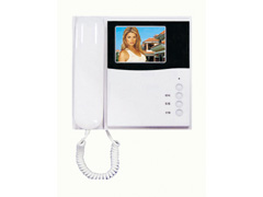 4 inch CRT flat black&white display video phone monitor