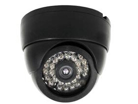 security 720p AHD dome camera indoor