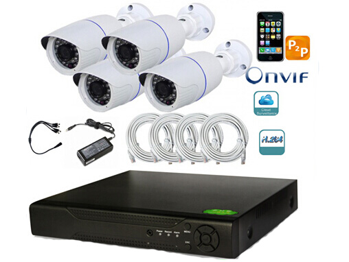 4CH 720P NVR kit