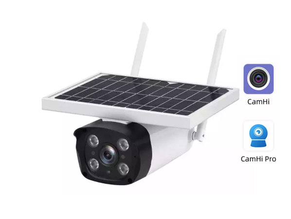 low power consumption bullet 4G solar Camera outdoor