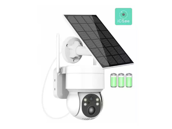 icsee Solar wifi battery powered outdoor security Camera